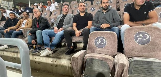 فيتوريا-يحضر-مباراة-الاتحاد-السكندري-وإنبي-في-الدوري